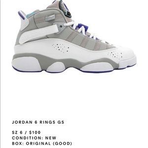 air jordan 6 rings gs